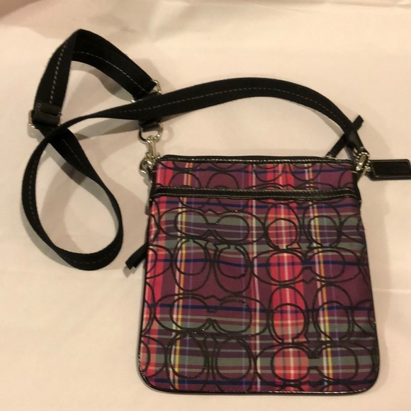 Coach Handbags - Coach crossbody Poppy Tartan
